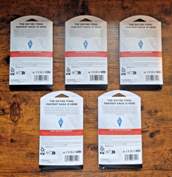 Magic the Gathering Final Fantasy Play Booster Pack LOT OF 5 PACKS 70 Cards S056 - Image 2