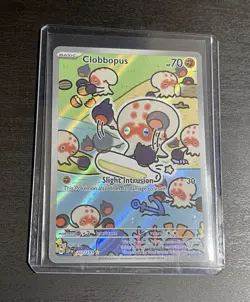 Pokemon TCG Clobbopus 207/191 Illustration Rare Surging Sparks Holo Card English - Image 1