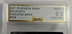 Pokemon Evolving Skies Rapid Strike Ultra Rare Holo Card Sylveon v 074/203 - Image 4