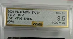 Pokemon Evolving Skies Rapid Strike Ultra Rare Holo Card Sylveon v 074/203 - Image 5