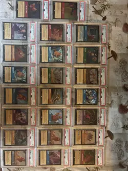 Disney Lorcana PSA Graded Cards Lot (23 Total Slabs Included) - Image 1