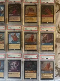 Disney Lorcana PSA Graded Cards Lot (23 Total Slabs Included) - Image 2