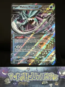 Pokemon Card Walking Wake ex 050/162 Temporal Forces Double Rare NM - Image 1