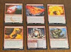 MTG 6x Elemental Booster Lot - Ball Lightning - No Duplicates - Free Shipping - Image 1