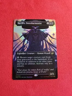 Xu-Ifit, Osteoharmonist (Borderless) Edge of Eternities Foil EoE 294 Rare - Image 1