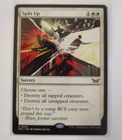 Split Up #32 Magic Duskmourn: House of Horror NM Non foil Rare - Image 1