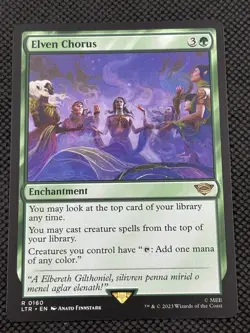 Elven Chorus #160 The Lord of the Rings: Tales of Middle-earth NM - Image 1