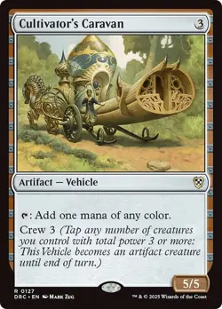 CULTIVATOR'S CARAVAN x4 mtg NM-M Commander Aetherdrift 4 Rare - Image 1