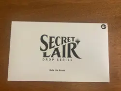 Sealed Secret Lair Drop: Rule The Room MAGIC THE GATHERING | MTG - Image 1