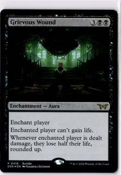 Grievous Wound NM* FOIL PROMO Duskmourn ENGLISH 0416 mtg -UnltdCards - Image 1