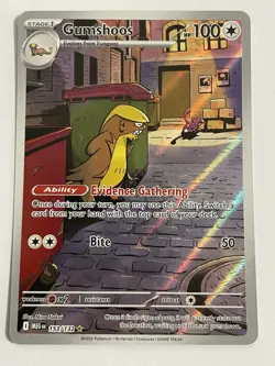 Gumshoos Illustration Rare - 153/132 Me01: Pokemon Mega Evolution - Near Mint - Image 1