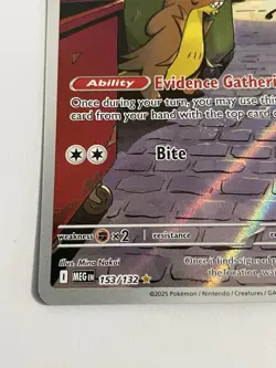 Gumshoos Illustration Rare - 153/132 Me01: Pokemon Mega Evolution - Near Mint - Image 5