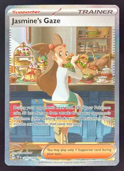 2024 Pokemon SV Surging Sparks - SSP EN #245/191 Jasmine's Gaze - Image 1
