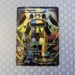 Pokemon TCG Zygarde EX 54a/124 Alternate Art Full Art XY Fates Collide NM/MINT+ - Image 1