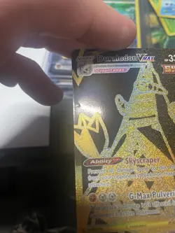 Pokemon Duraludon VMAX TG30 Silver Tempest Gold Secret Rare Full Art Holo LP - Image 3
