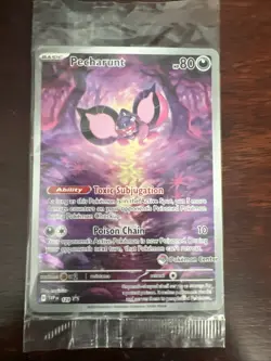 Pecharunt Promo Shrouded Fable Pokemon Center ETB Exclusive Sealed - Image 2