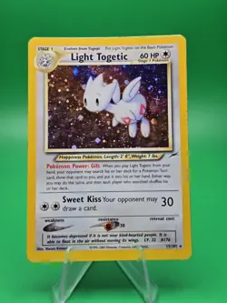 Light Togetic 15/105 Neo Destiny Holo Pokemon 2000 - Image 1
