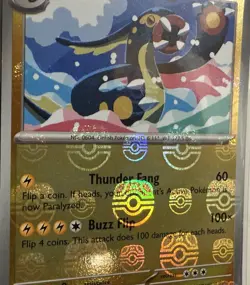 Pokemon TCG Eelektross 31/86 MASTER ball Pokemon Black Bolt (BLK) 2025 NM+ 🔥🔥 - Image 2