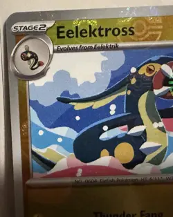 Pokemon TCG Eelektross 31/86 MASTER ball Pokemon Black Bolt (BLK) 2025 NM+ 🔥🔥 - Image 3