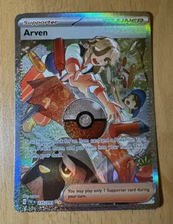 Arven - 235/091 Paldean Fates Special Illustration Rare - Pokemon TCG - Image 1