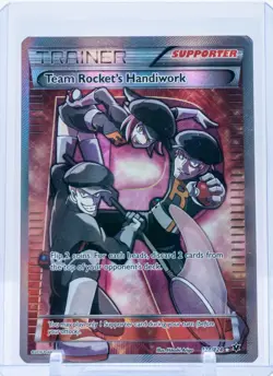 Team Rocket's Handiwork 126/126 - XY Fates Collide - Full Art Holo Pokemon TCG - Image 3