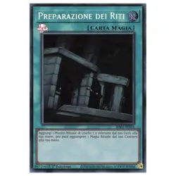 Yu Gi Oh Rare Secret Ita 1Ed RA02-IT056 Preparation Of The Rites - Image 1