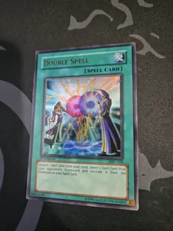 Double Spell MFC-106 Magician's Force 1st Edition Ultra Rare LP - Image 3