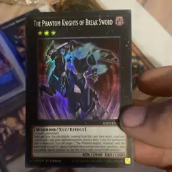 Yugioh The Phantom Knights of Break Sword Ra02 | 1st Edition | Secret Rare | NM - Image 2