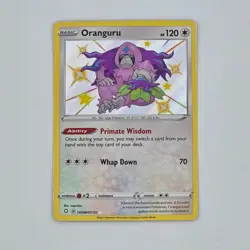 Oranguru SV098/SV122 NM Shiny Vault Holo Rare Shining Fates Pokemon Card TCG - Image 1