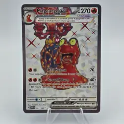 Magcargo ex 91/167 NM Full Art Twilight Masquerade Ultra Rare Pokemon TCG Card - Image 1