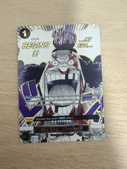 Prb-02 One Piece Card OP09-096 Marshall D Teach Parallel R SP - Image 1
