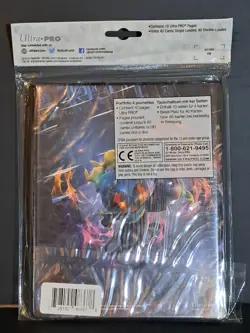 Pokemon Burning Shadows Ultra Pro 4 Pocket Card Binder 2017 Ho-oh TCG - Image 2