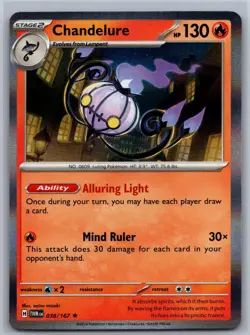 Twilight Masquerade Holo Rare Pokemon Trading Card: Choose Your Card - Image 4