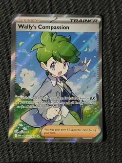 WALLY'S COMPASSION - 176/132 - MEGA EVOLUTION - ULTRA RARE - POKEMON CARD - Image 1