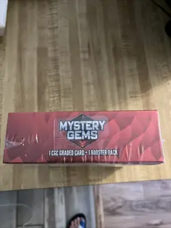 Pokemon Mystery Gems 1 CGC Graded Card & 1 Booster Pack 2025! New Sealed Box! - Image 5
