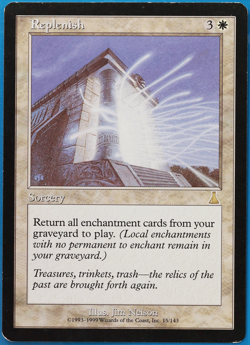 Replenish Urza's Destiny PLD (Reserved List MTG Magic Card) (505358) ABUGames - Image 1