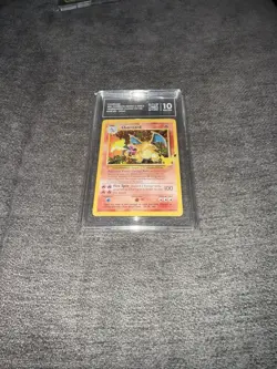 Pokemon TCG Charizard Celebrations Card 4/102 Tag Gem Mint 10 - Image 1