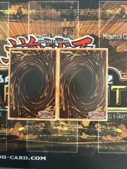 Yu-Gi-Oh! Crane Crane Card Set x2 NM 1 Edition GOLD RARE - Image 2