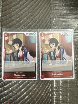 Shakuyaku OP12-006 R Legacy of The Master Foil One Piece Card English NM X2 - Image 1