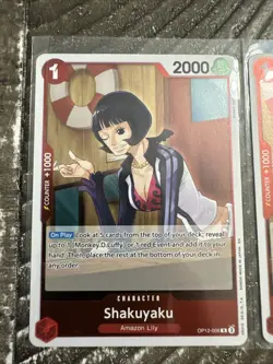 Shakuyaku OP12-006 R Legacy of The Master Foil One Piece Card English NM X2 - Image 2