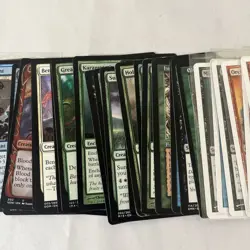Lot of 115 MTG Magic Cards Including Some Vintage And Modern Regular Base - Image 4