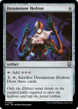 Dreamstone Hedron 289 MTG Commander M3C Uncommon NP - Image 1