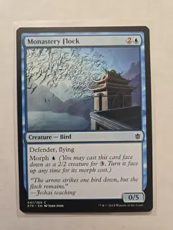 Monastery Flock - Khans of Tarkir - LP - MTG Magic - Common - Creature - Image 1