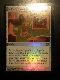 mtg magic 8 th edition NOT MYSTERY BOOSTER Teferi's Puzzle Box FOIL ENGLISH - Image 1