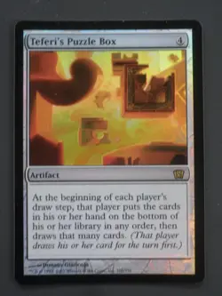 mtg magic 8 th edition NOT MYSTERY BOOSTER Teferi's Puzzle Box FOIL ENGLISH - Image 2