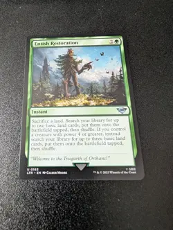 NM Entish Restoration, MTG, Lord of the Rings, Magic the Gathering, 163 - Image 1
