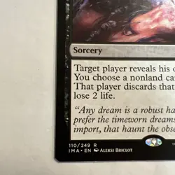 2017 MTG Magic The Gathering IMA Iconic Masters #110 Thoughtseize - Image 5
