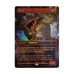 WOTC MtG Magic the Gathering Xorn (Rainbow Foil) (R) (Foil) NM - Image 1