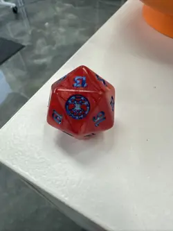 Oversized D20 Spindown Life Counter Marvel's Spider-Man MTG SPM Magic - Image 1