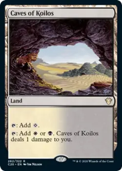 1x Caves of Koilos MTG Commander 2020 (Ikoria) NM Magic Regular - Image 1